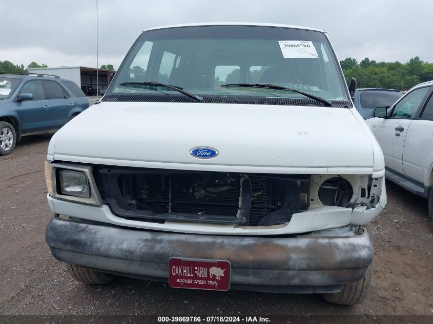 1996 Ford Econoline E250 Van VIN: 1FTFE24Y4THA52227 Lot: 39869786