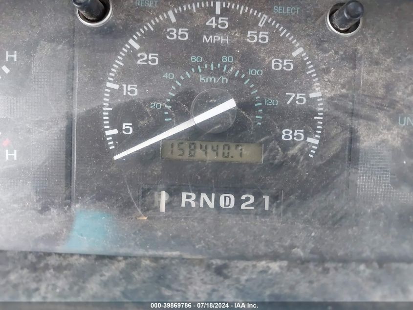 1996 Ford Econoline E250 Van VIN: 1FTFE24Y4THA52227 Lot: 39869786