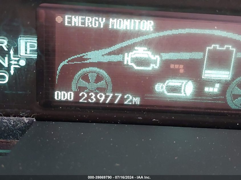 2010 Toyota Prius Ii VIN: JTDKN3DU9A0055525 Lot: 39869790