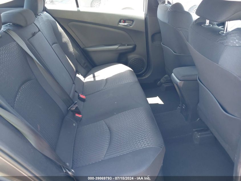 2018 Toyota Prius Two VIN: JTDKBRFU2J3072660 Lot: 39869793