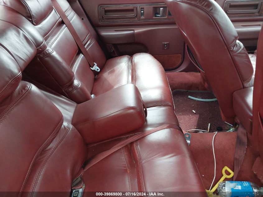 1992 Buick Roadmaster Limited VIN: 1G4BT5370NR470176 Lot: 39869800