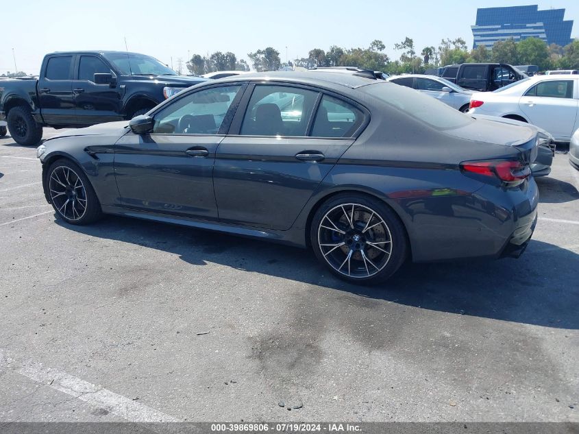 2021 BMW M5 VIN: WBS83CH01MCF10096 Lot: 39869806