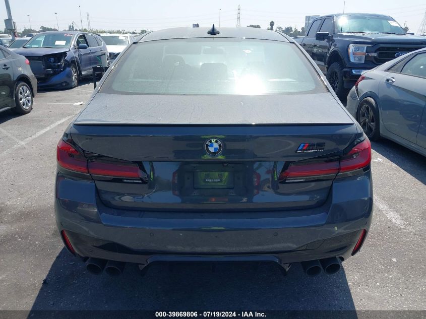 2021 BMW M5 VIN: WBS83CH01MCF10096 Lot: 39869806