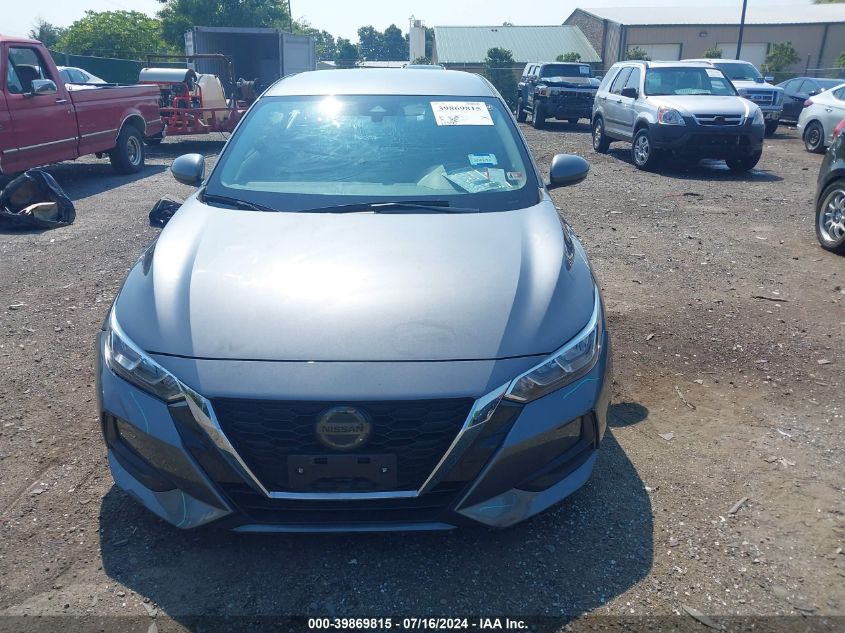 2023 Nissan Sentra S Xtronic Cvt VIN: 3N1AB8BVXPY249477 Lot: 39869815