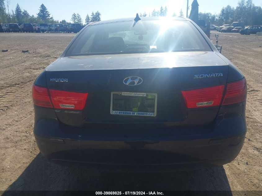 2010 Hyundai Sonata Gls VIN: 5NPET4AC3AH624215 Lot: 39869825
