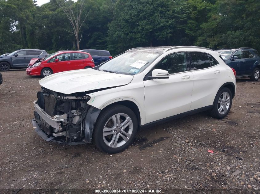 WDCTG4GB8GJ229550 2016 Mercedes-Benz Gla 250 4Matic