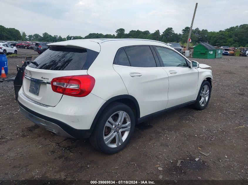 WDCTG4GB8GJ229550 2016 Mercedes-Benz Gla 250 4Matic