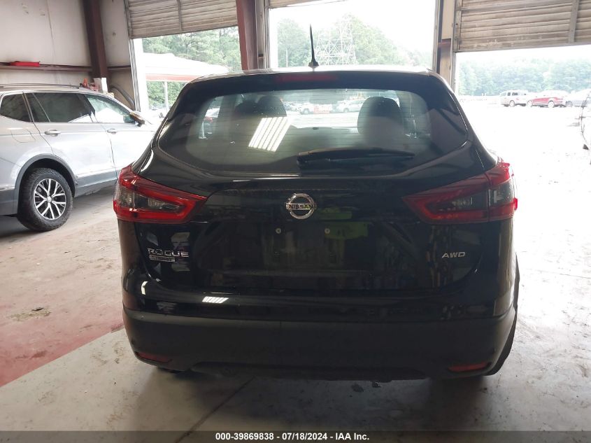 2022 Nissan Rogue Sport S Awd Xtronic Cvt VIN: JN1BJ1AW2NW478958 Lot: 39869838