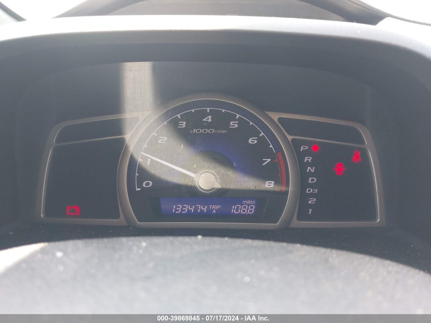 2008 Honda Civic Lx VIN: 2HGFA16558H325350 Lot: 39869845