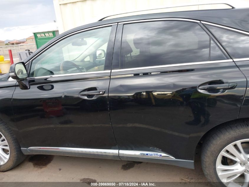 2010 Lexus Rx 450H VIN: JTJBC1BA0A2402714 Lot: 39869850