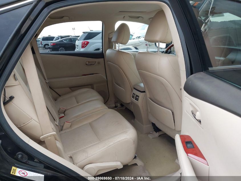 2010 Lexus Rx 450H VIN: JTJBC1BA0A2402714 Lot: 39869850