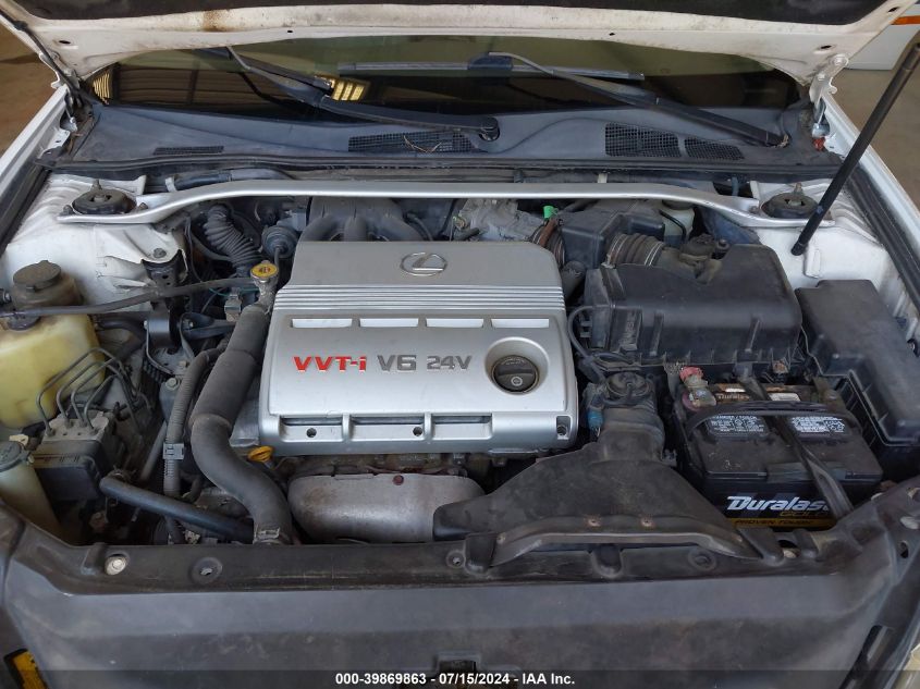 2002 Lexus Es 300 VIN: JTHBF30G725036276 Lot: 39869863