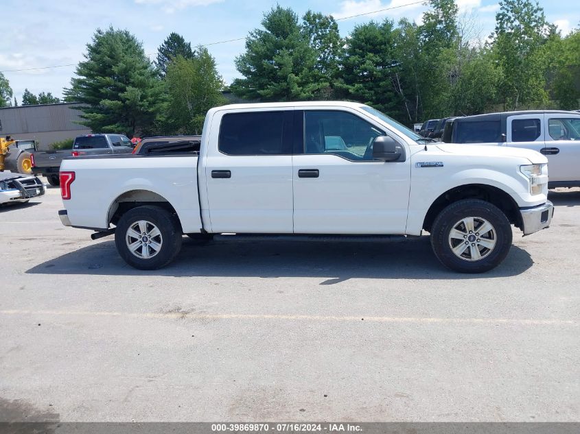2016 Ford F-150 Xlt VIN: 1FTEW1EF7GFB59614 Lot: 39869870