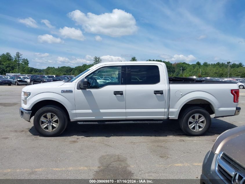 2016 Ford F-150 Xlt VIN: 1FTEW1EF7GFB59614 Lot: 39869870