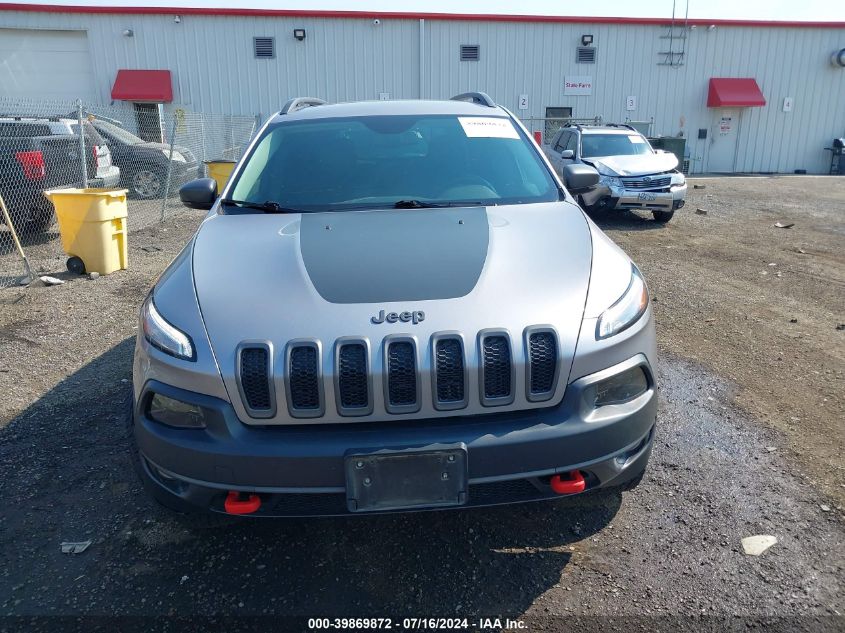 2018 Jeep Cherokee Trailhawk 4X4 VIN: 1C4PJMBX6JD509565 Lot: 39869872