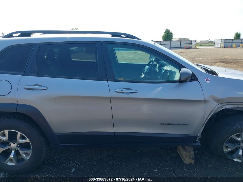 2018 Jeep Cherokee Trailhawk 4X4 VIN: 1C4PJMBX6JD509565 Lot: 39869872