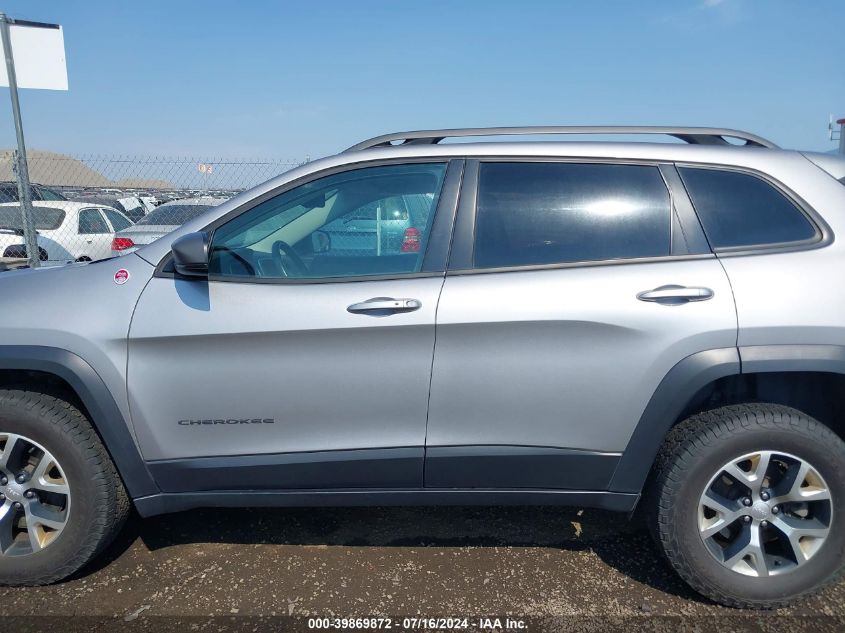 2018 Jeep Cherokee Trailhawk 4X4 VIN: 1C4PJMBX6JD509565 Lot: 39869872