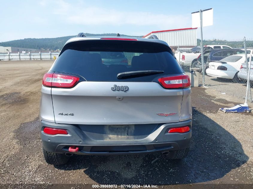 2018 Jeep Cherokee Trailhawk 4X4 VIN: 1C4PJMBX6JD509565 Lot: 39869872