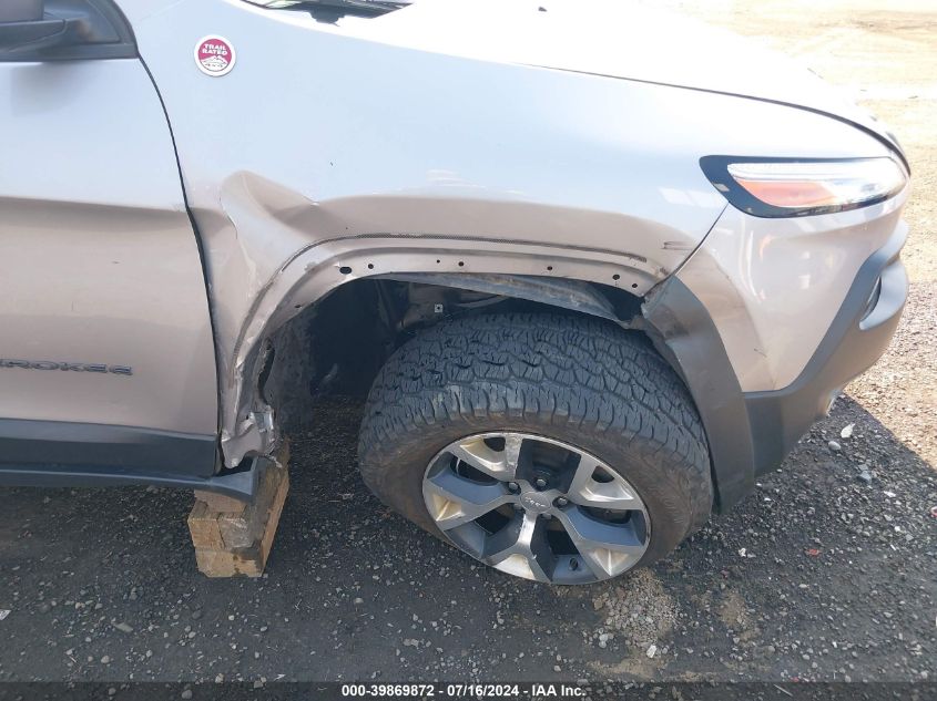 2018 Jeep Cherokee Trailhawk 4X4 VIN: 1C4PJMBX6JD509565 Lot: 39869872