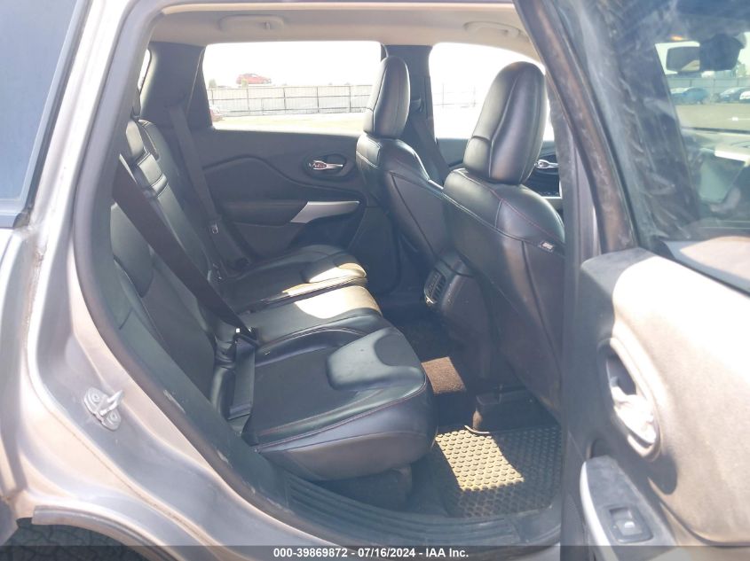 2018 Jeep Cherokee Trailhawk 4X4 VIN: 1C4PJMBX6JD509565 Lot: 39869872