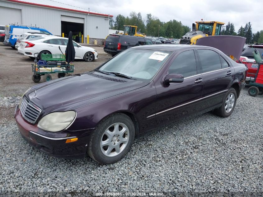 2000 Mercedes-Benz S 500 VIN: WDBNG75J9YA060973 Lot: 39869881