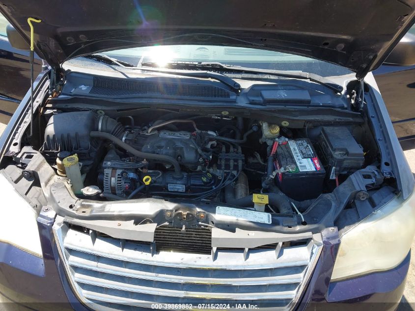 2010 Chrysler Town & Country New Lx VIN: 2A4RR2D1XAR357389 Lot: 39869882