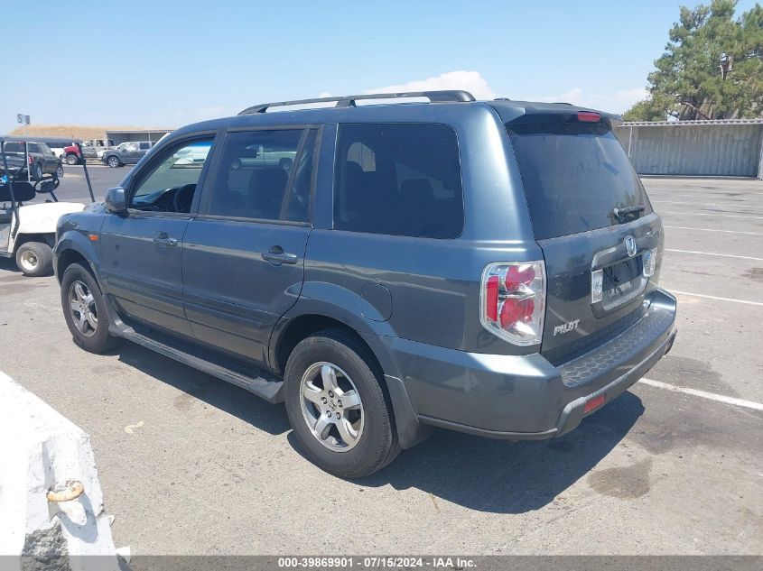 2006 Honda Pilot Ex-L VIN: 5FNYF28526B046923 Lot: 39869901