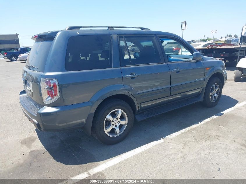 2006 Honda Pilot Ex-L VIN: 5FNYF28526B046923 Lot: 39869901