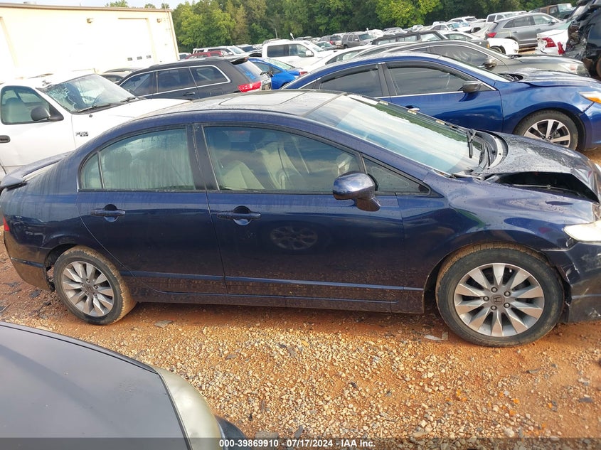 2010 Honda Civic Ex VIN: 2HGFA1F83AH505829 Lot: 39869910