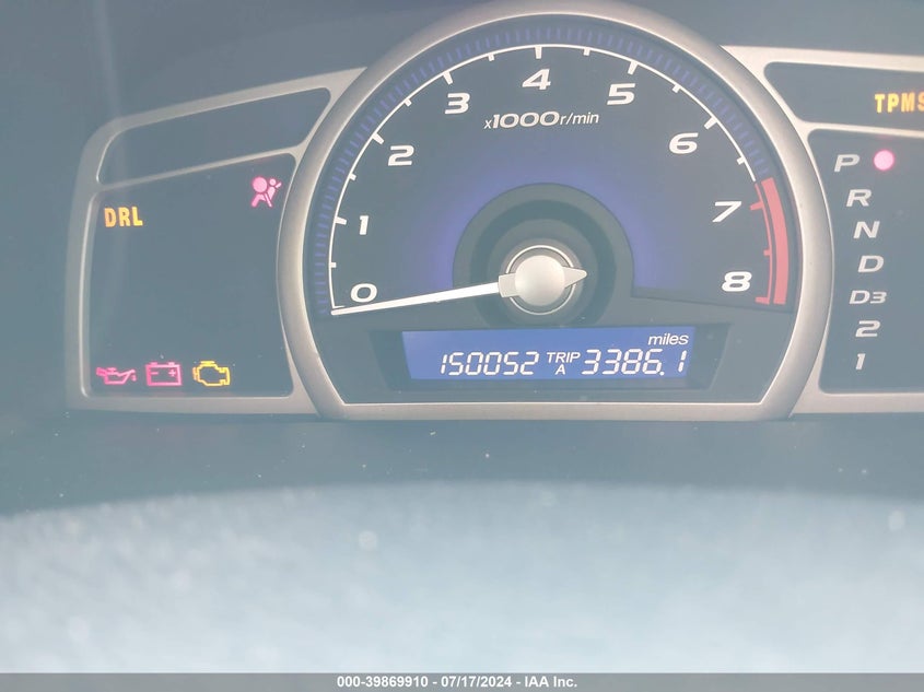 2010 Honda Civic Ex VIN: 2HGFA1F83AH505829 Lot: 39869910