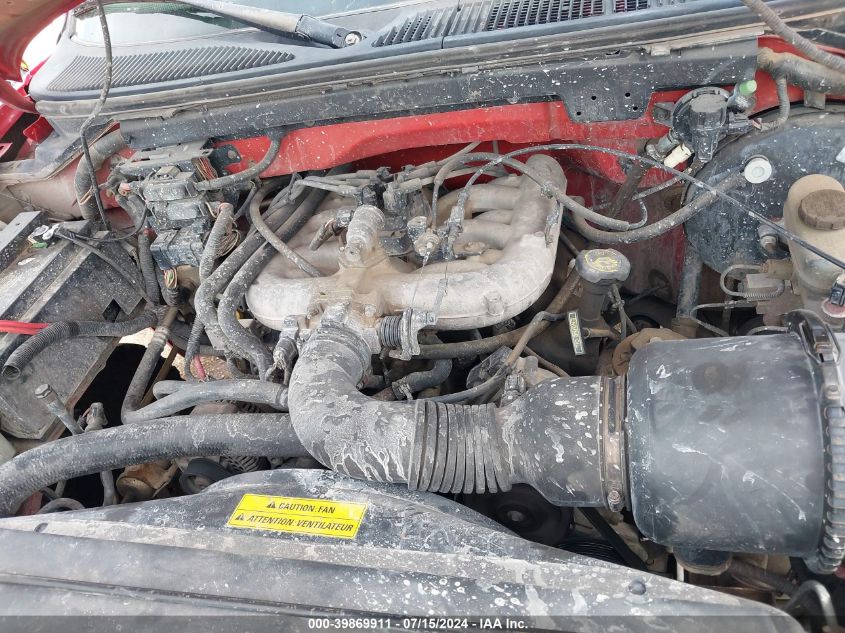 1997 Ford F-150 Xl/Xlt VIN: 1FTDF0720VKB41637 Lot: 39869911