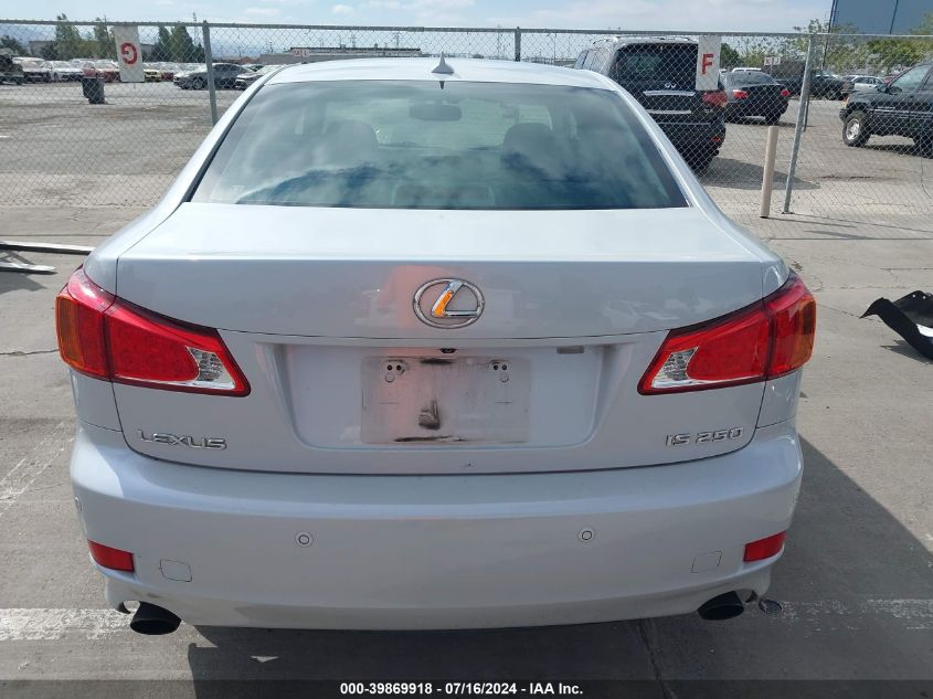 2010 Lexus Is 250 250 VIN: JTHBF5C22A5115252 Lot: 39869918
