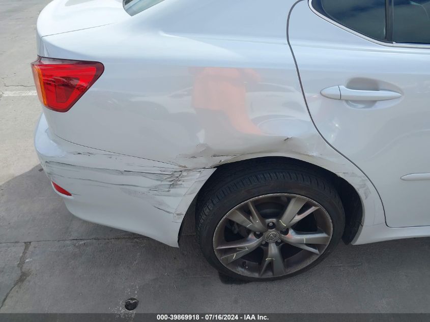 2010 Lexus Is 250 250 VIN: JTHBF5C22A5115252 Lot: 39869918