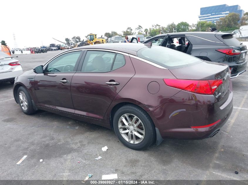 2012 Kia Optima Lx VIN: 5XXGM4A7XCG029689 Lot: 39869927