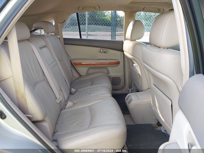 2004 Lexus Rx 330 VIN: JTJHA31U540038832 Lot: 39869941