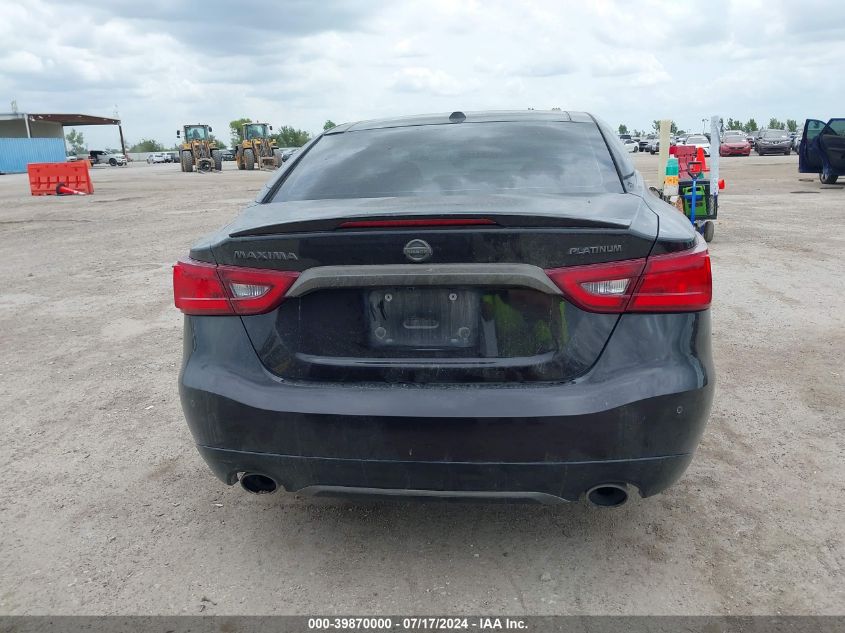 2017 Nissan Maxima 3.5S/Sv/Sl/Sr/Plat VIN: 1N4AA6AP2HC424697 Lot: 39870000