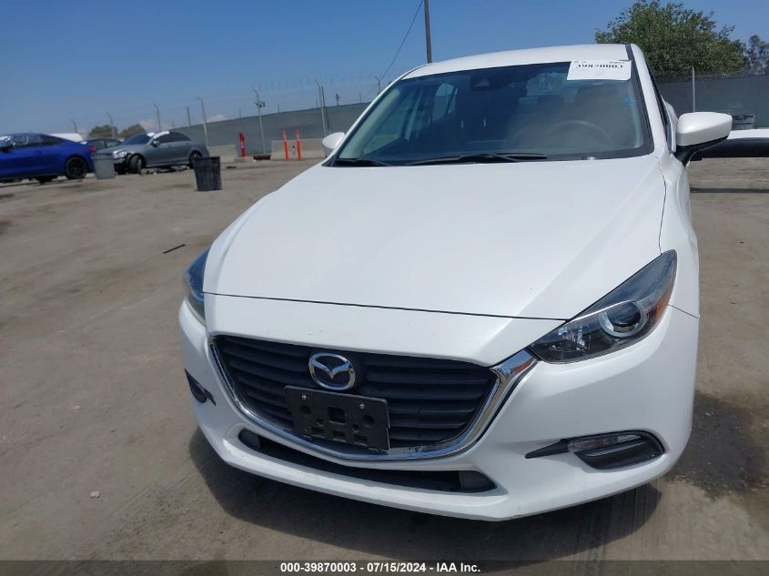 2018 Mazda Mazda3 Sport VIN: 3MZBN1U75JM184144 Lot: 39870003