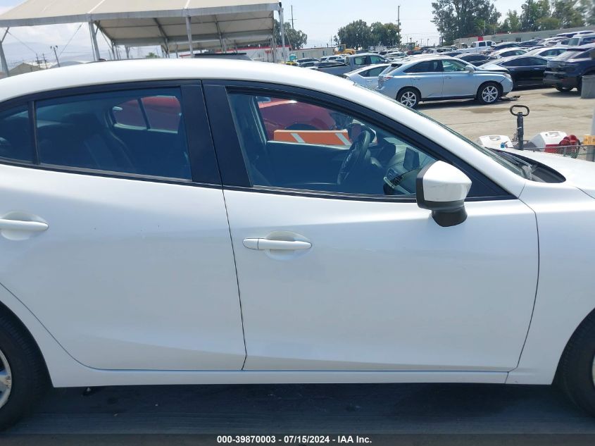 2018 Mazda Mazda3 Sport VIN: 3MZBN1U75JM184144 Lot: 39870003