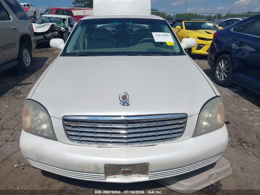 2001 Cadillac Deville Standard W/W20 VIN: 1G6KD54Y61U246347 Lot: 39870004