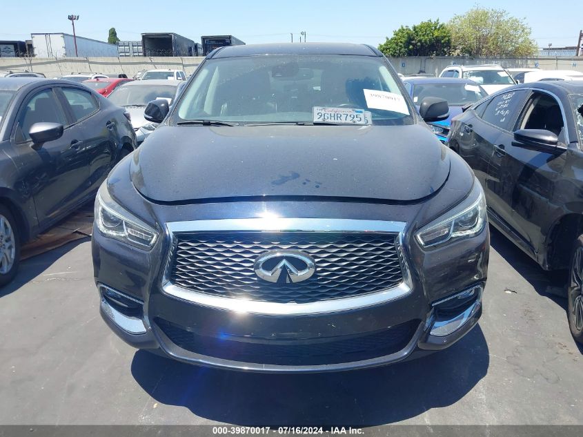 2020 Infiniti Qx60 Pure VIN: 5N1DL0MN0LC533026 Lot: 39870017
