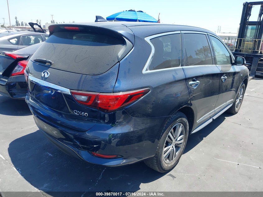 2020 Infiniti Qx60 Pure VIN: 5N1DL0MN0LC533026 Lot: 39870017