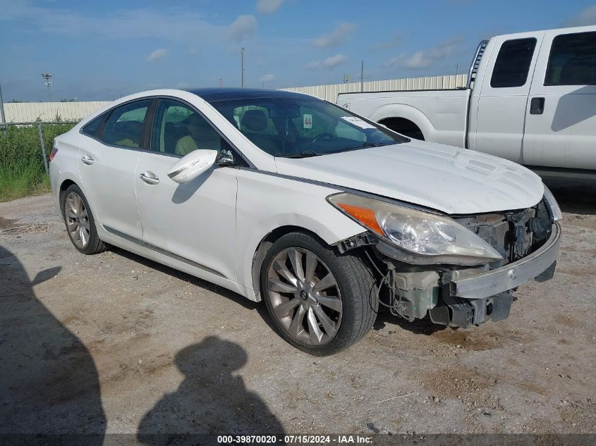 2013 Hyundai Azera VIN: KMHFH4JG3DA233503 Lot: 39870020