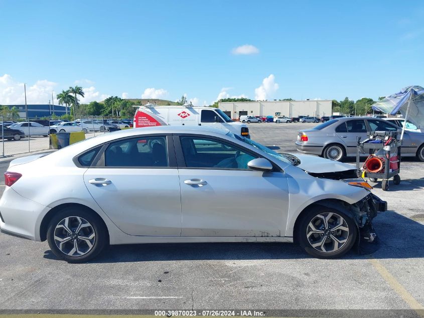 2021 Kia Forte Fe/Lxs VIN: 3KPF24AD0ME345796 Lot: 39870023