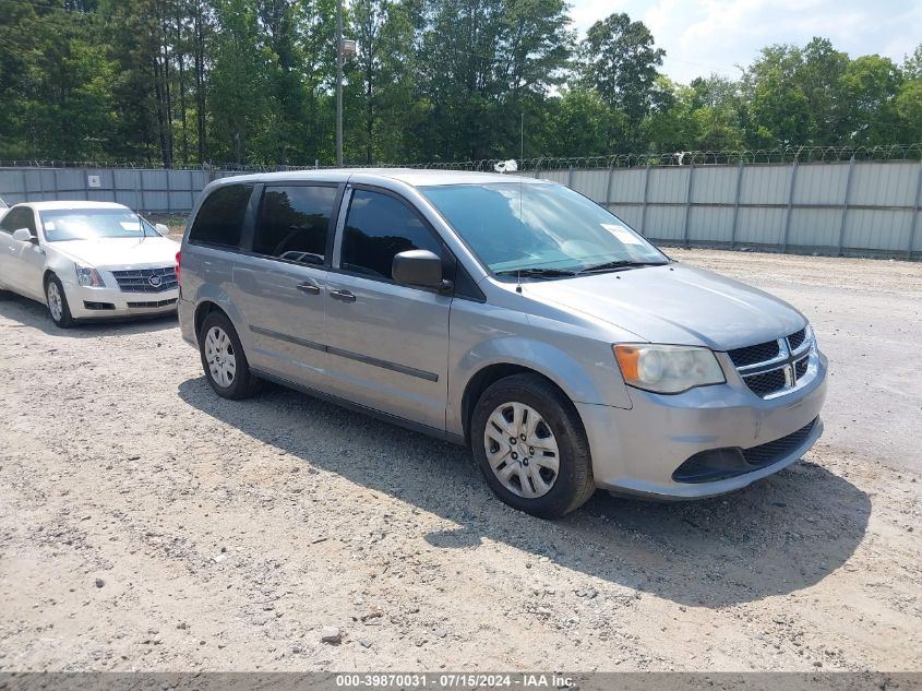 2013 Dodge Grand Caravan American Value Pkg VIN: 2C4RDGBG9DR768943 Lot: 39870031