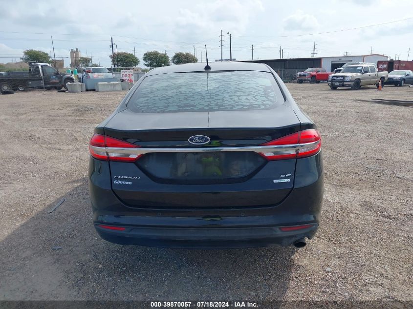 2018 Ford Fusion Se VIN: 3FA6P0HD4JR260101 Lot: 39870057