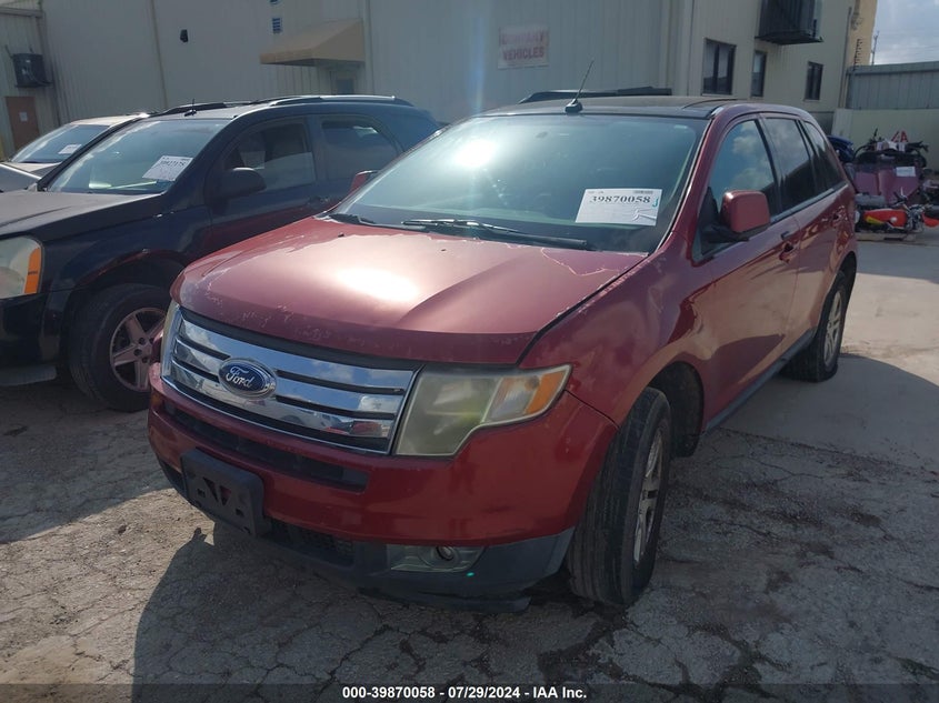 2007 Ford Edge Sel Plus VIN: 2FMDK39C57BA75047 Lot: 39870058