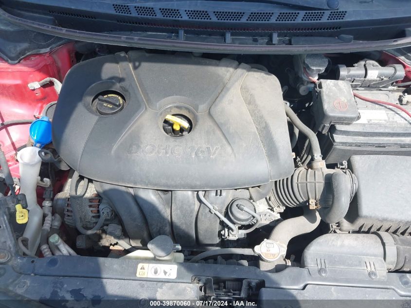 2016 Kia Forte Lx VIN: KNAFK4A68G5564939 Lot: 39870060