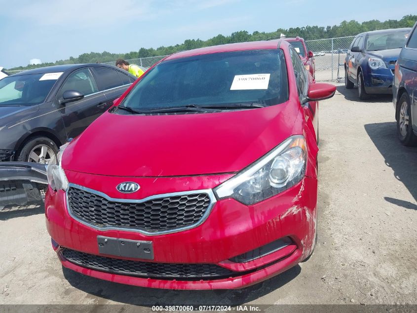 2016 Kia Forte Lx VIN: KNAFK4A68G5564939 Lot: 39870060