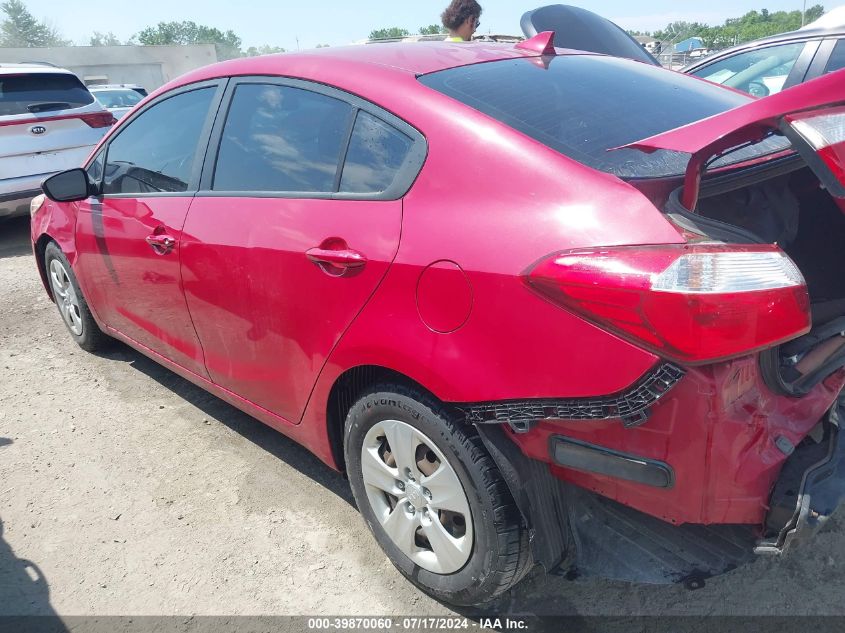 2016 Kia Forte Lx VIN: KNAFK4A68G5564939 Lot: 39870060