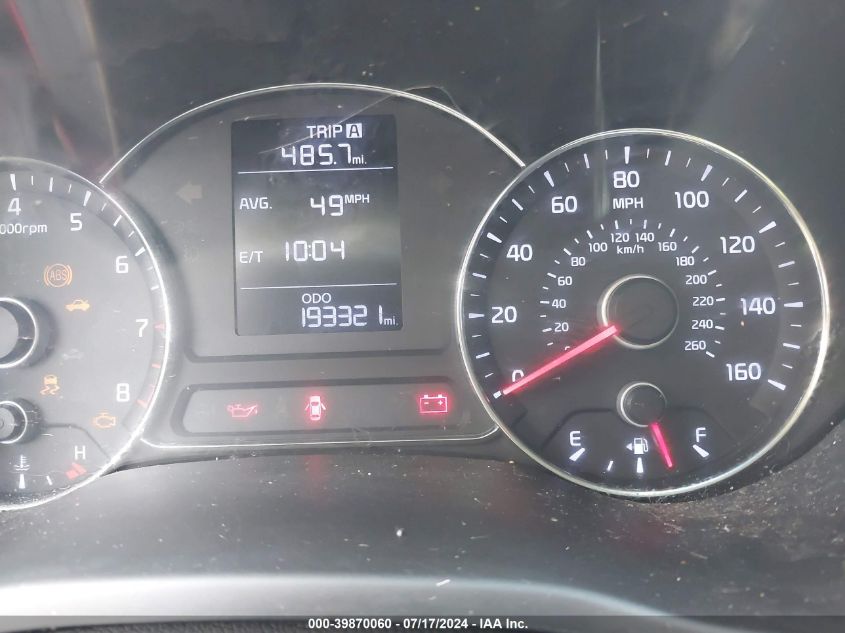 2016 Kia Forte Lx VIN: KNAFK4A68G5564939 Lot: 39870060